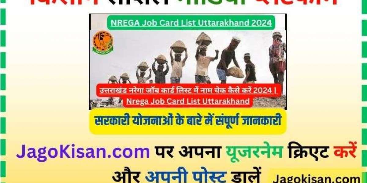 NREGA Job Card List Uttarakhand 2024