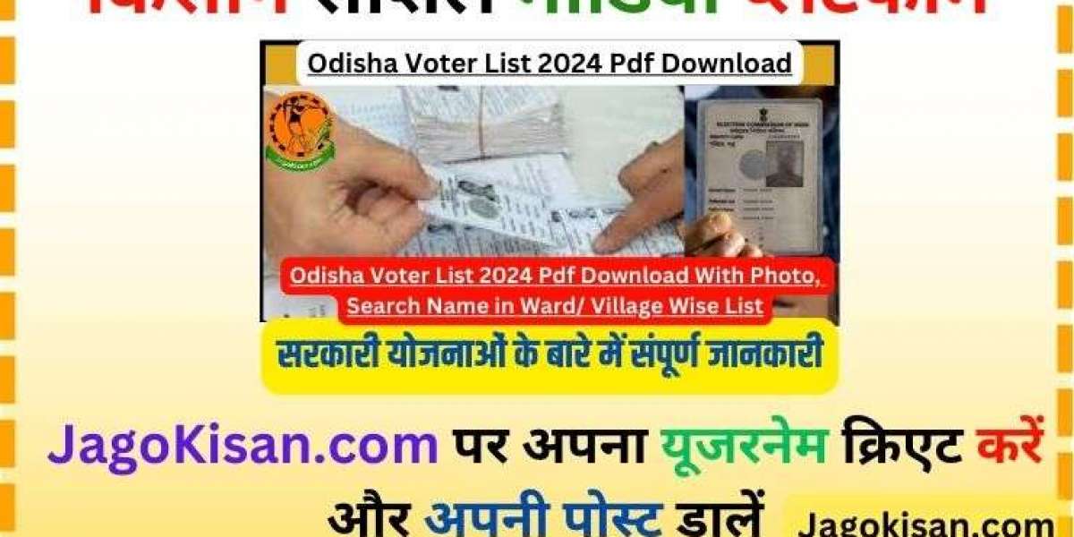 Odisha Voter List 2024
